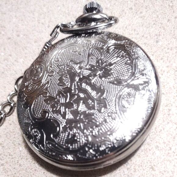 Greatest Dad Pocket Watch Gold Sliver Fathers Day Christmas Anniversary Birthday - Picture 3 of 6